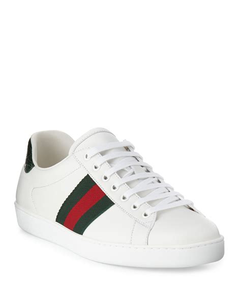 new ace low top sneaker gucci|gucci new ace sneaker men.